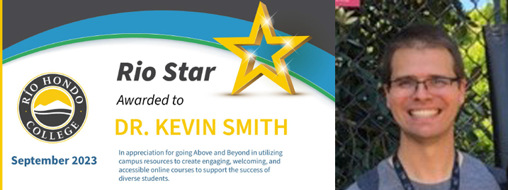 September 2023 Rio Star Dr Kevin Smith