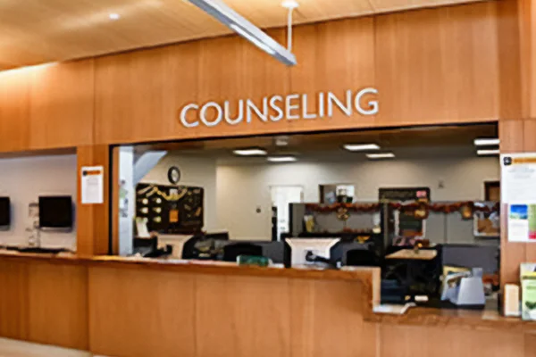 counseling department front desk area