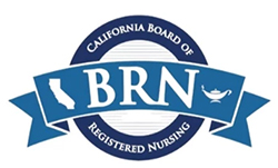 California State Board of Registered Nursing logo