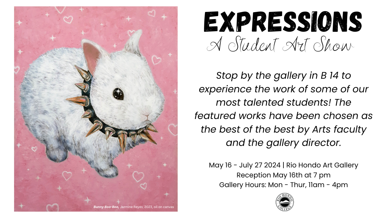 Expressions: A Student Art Show brochure