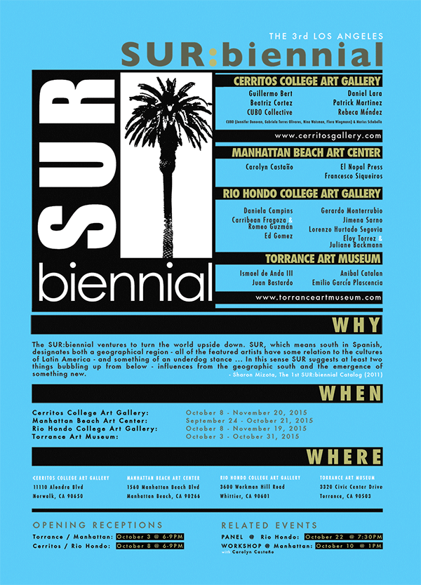 SUR: biennial poster